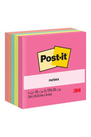 Post-it Self Adhesive Notes 654-5AN Poptimistic/Cape Town 76 x 76mm Poptimistic/Cape Town Pack 5