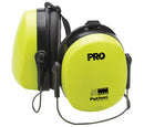 Python Slimline Neckband Earmuff Hi Vis EMPYtnb