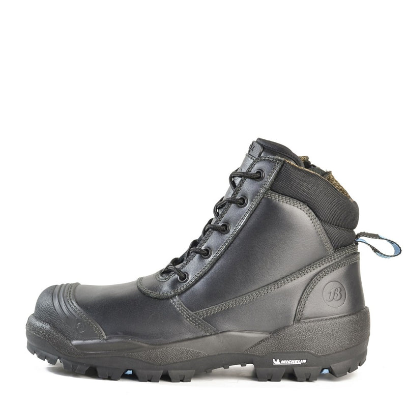 Bata Horizon Ultra Black Zip Sided Safety Boot