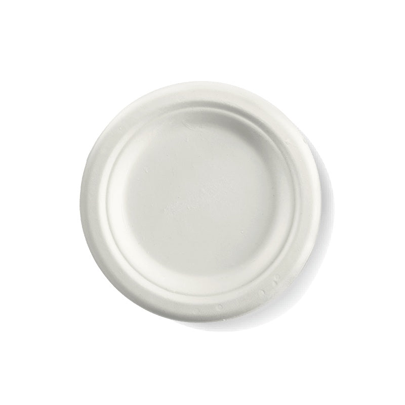 Biopak Biocane Plate 6inch 160mm Pack 125