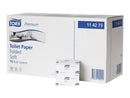 Tork T3 Premium Soft Folded Toilet Paper 2 Ply White 252 Sheets per Roll 114273 Carton of 30