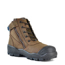 Bata Horizon Ultra Brown Zip Sided Safety Boot