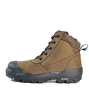 Bata Horizon Ultra Brown Zip Sided Safety Boot
