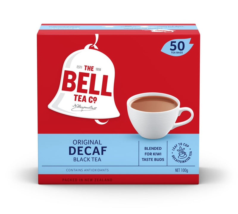 Bell Decaf Tagless Tea Bags Box 50