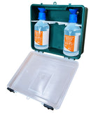 First Aid Eye Wash Station Wall Mountable Kit