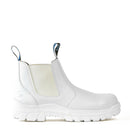 Bata Hercules White Slip On Boot White