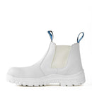 Bata Hercules White Slip On Boot White