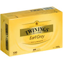 Twinings Earl Grey Tagged Tea Bags Packet 100
