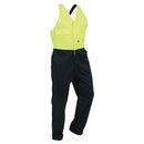 Overall Workzone Easy Action Polycotton Zip Spruce/ Yellow (Edzpc)