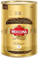 Moccona Classic Medium Roast Instant Coffee Tin 500g