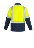 Syzmik Hi Vis Polar Fleece Jumper Navy