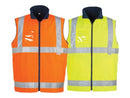 Syzmik Hi Vis Lightweight Fleece Lined Vest Yellow