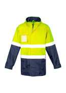 Syzmik Zj357 Mens Ultralite Waterproof Jacket Yellow