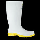 Bata Safemate Pvc Safety Gumboots White White
