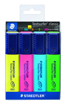 Staedtler Textsurfer Classic Highlighters Pack 4