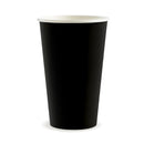 Biopak Single Wall Paper Cup Black Aqueous 16oz 460ml 90mm Carton 1000