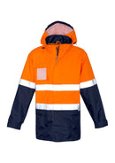 Syzmik Day Night Lightweight Jacket Orange Navy Orange/Navy