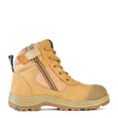 Bata Ladies Dakota Wheat Zip Sided Safety Boot Wheat