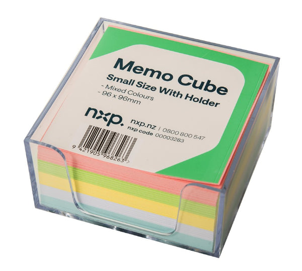 Memo Cube With Holder Small Half Size