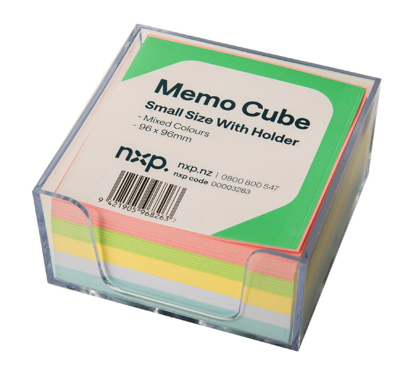 Memo Cube With Holder Small Half Size