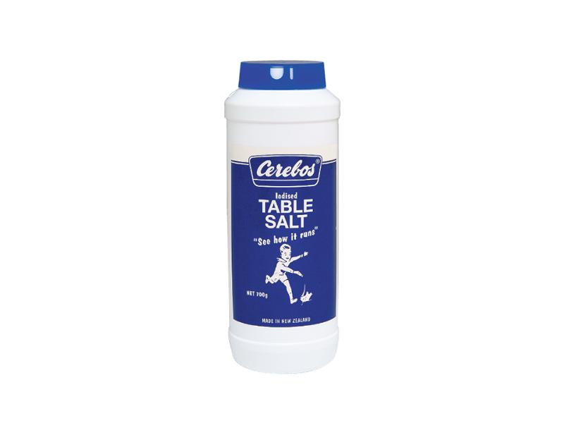 Cerebos Salt Iodised Table Drum 700G
