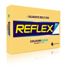 Reflex Colours Tinted Copy Paper 80gsm A5 Gold Ream 500