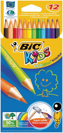 BIC Kids Evolution Coloured Pencil Pack 12
