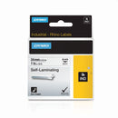 Dymo Rhino Self Laminating Label Tape White 24mm