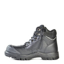 Bata Atlas Black Zip Sided Safety Boot
