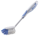 Soft Grip Twin Radial Dishwashing Brush White