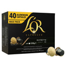 L'OR Espresso Ristretto Coffee Capsules Box 40