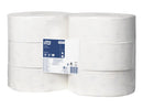 Tork Toilet Roll Jumbo Advanced 2 Ply 120272 T1 360m White Carton 6