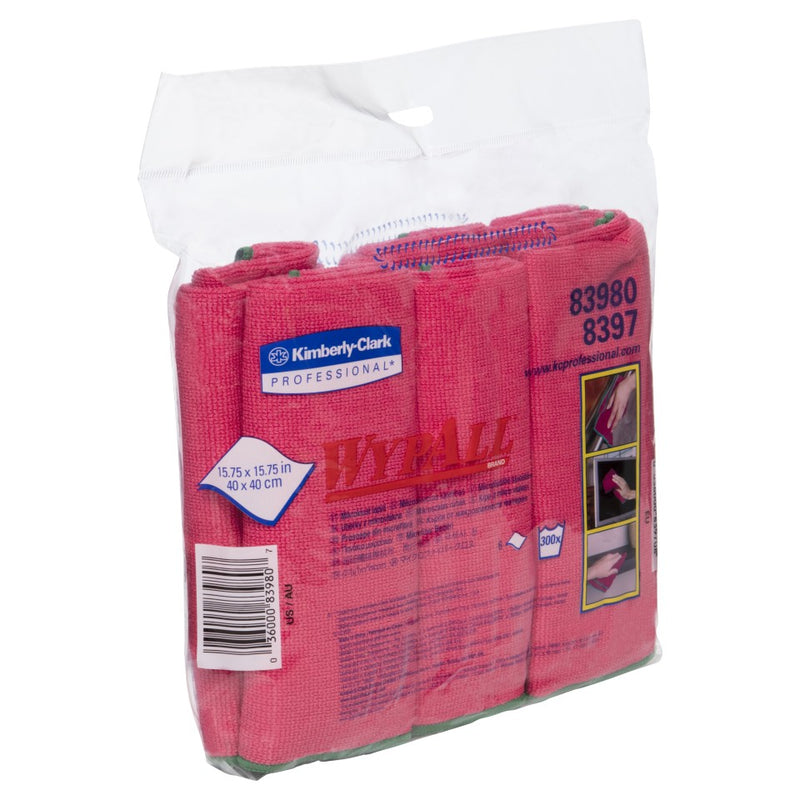 WypAll Microfibre Cloth Red