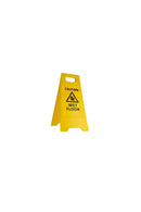 A Frame Warning Wet Floor Sign Yellow BASAC11Y