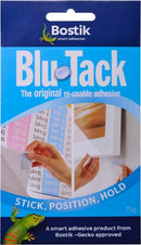 Bostik Blu Tack Reusable Adhesive 75g Blue Pack