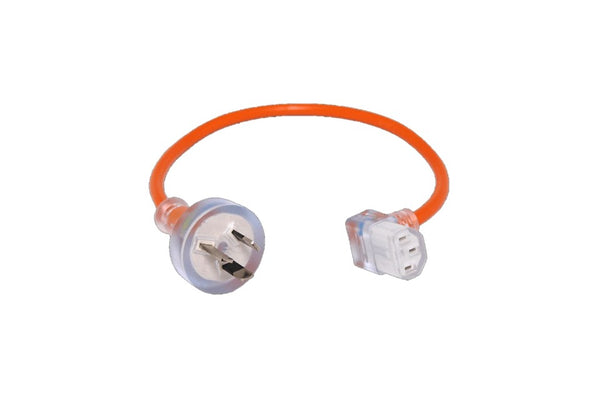 Pac Vac Super Pro Short Lead Iec Type 10amp 10 amp