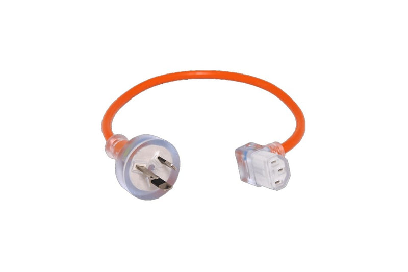 Pac Vac Super Pro Short Lead Iec Type 10amp 10 amp