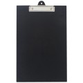 Clipboard PVC Single Foolscap Black