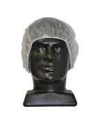 White bouffant hat 55cm