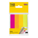 Post-it Super Sticky Page Markers 670-4AN 15mmx50mm Neon, Pack of 4 - Direct Business Supplies