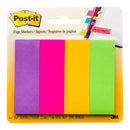 Post-it Page Markers 671-4AU 22x73mm Jaipur, Pack of 4 - Direct Business Supplies