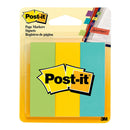 Post-it Page Markers 5221 22x73mm Jaipur, Pack of 3 - Direct Business Supplies