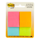 Post-it Notes 653-4AF 36x48mm Cape Town, Pack of 4 - Direct Business Supplies