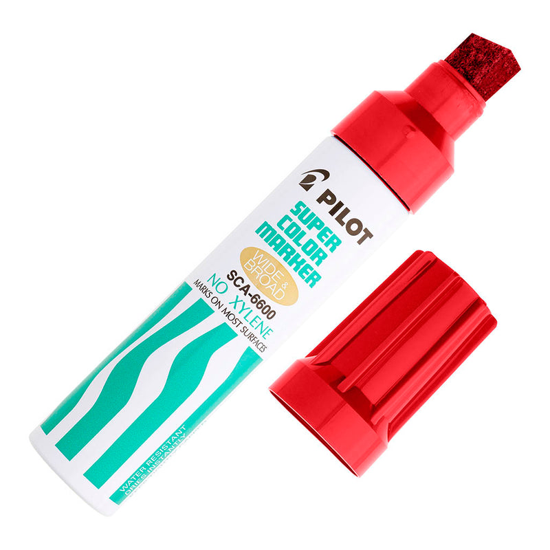 Pilot SCA 6600 Permanent Marker Jumbo Red (SCA-6600-R)