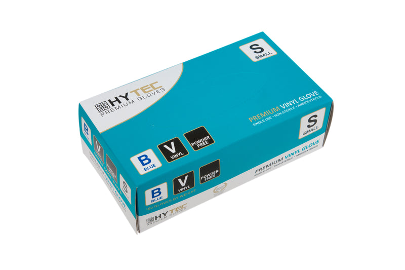 Blue Vinyl Powder Free Disposable Gloves - Direct Business Supplies