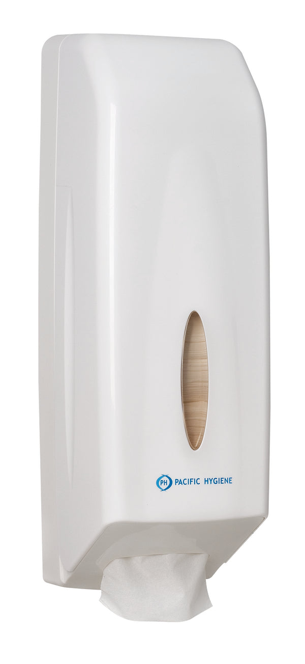 Interleaved tissue dispenser White - Direct Business Supplies