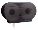 Double jumbo roll dispenser. Black - Direct Business Supplies