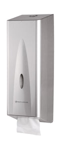 Interleaved tissue dispenser Steel - Direct Business Supplies