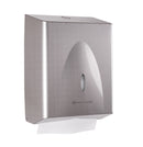 Hand towel dispenser Stainless Steel - Direct Business Supplies