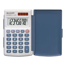 Sharp EL-243SB Twin Power Pocket Calculator with Cover - Direct Business Supplies